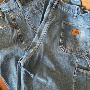 Carhartt Classic Blue Work Pants